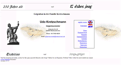 Desktop Screenshot of kretzschmann-violinen.de